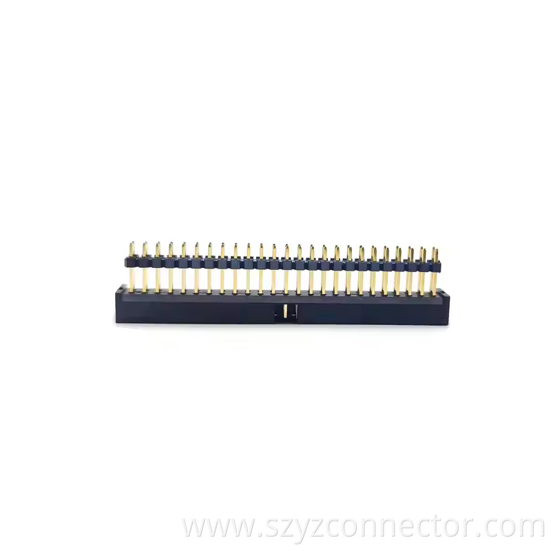 2.0mm Pitch Box Header Straight Add Pin Header Plastic H4.8+1.5mm 6P-64P (2)